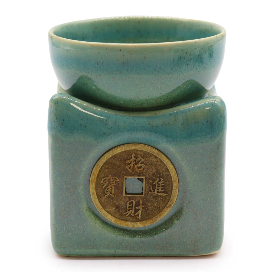 Turquoise Lucky Coin Oil Burner